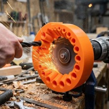 Varsoph Taşlama Makinesi Matkap Ucu Bileme Aparatı-2-13 mm Uyumlu Matkap Ucu Keskinleştirme Aparatı (5468)
