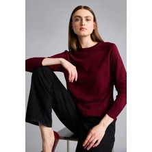 DeFacto Ultra Yumuşak Relax Fit Bisiklet Yaka Basic Kazak I6913AZ26WN