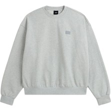 VN000T6TRKZ1 Vans Premium Crewneck Erkek Sweatshirt Gri