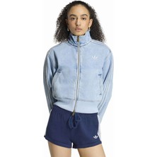 AKQ6492 Adidas Fb Tt D Kadın Ceket Açık Mavi