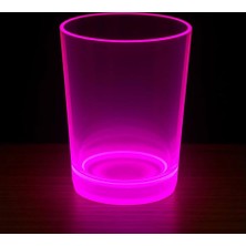 Evimdeyokyok Partyglow Neon Pembe Bardak 8.5 x 10.5 cm