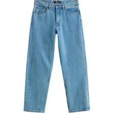 VN000PH6CDX1 Vans Check-5 Loose Denim Pant Erkek Pantolon Mavi