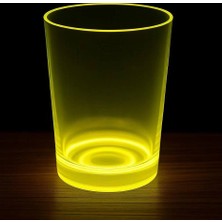 Evimdeyokyok Partyglow Neon Sarı Bardak 8.5 x 10.5 cm