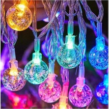 Evimdeyokyok 3m 20 LED Kristal Top Rgb Pilli MZ-308