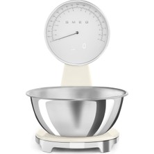 Mythriva Smeg 50's Style Retro Analog Mutfak Tartısı Krem