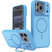 Lims Store Joko Apple iPhone 18 Pro Max Pale Magsafe Standlı Kapak - Sierra Blue