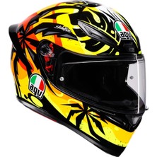 Agv Kask K1 S Tropıcrush Black Orange - Beden Xs