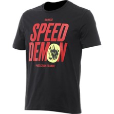 Dainese Daınese T Shırt Knee Down Jet-Black - Beden S