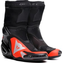 Dainese Daınese Bot Axıal 2 Boots Black Red Fluo - Beden 43