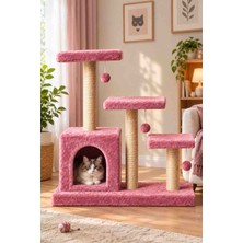Patim Pets K2 Kedi Tırmalama Evi Geniş Yuva Lüks Model