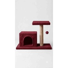 Patim Pets T3 Kedi Tırmalama Kulesi Kedi Yatağı Geniş Yuva Silinebilir Kumaş Kedi Dostu