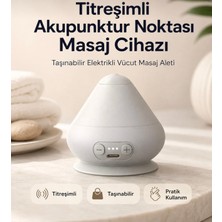 Azurtech Titreşimli Akupunktur Noktası Masaj Cihazı Taşınabilir Elektrikli Vücut Masaj Aleti