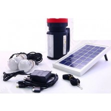 Pileli Store Solar Güneş Enerjili Fener Işıldak LED Ampül