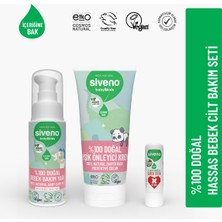 Siveno %100 Doğal Hassas Bebek Cilt Bakım Seti