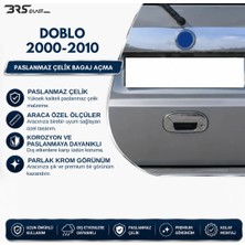 Fiat Doblo Uyumlu 2000-2010 Krom Bagaj Açma Paslanmaz Çelik