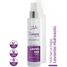 Tala Lavanta Suyu %100 Saf ve Doğal Canlandırıcı Ve Besleyici Etkili Tonik Lavanta Hidrosolü 100 Ml Vegan