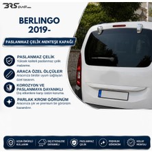 Citroen Berlingo Uyumlu 2019 ve Üzeri Krom Menteşe Kapağı 2 Parça Paslanmaz Çelik