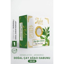 Tala Çay Ağacı Sabunu Arındırıcı ve Sebum Dengeleyici Yağlı Ciltler İçin Doğal Sabun 150 Gr
