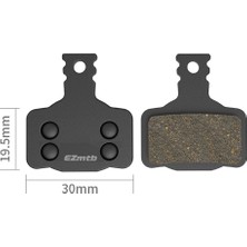 Ezmtb BP1016 Yarı Metal Balata Magura Mt2/4/6/8 - Campagnolo Ekar Uyumlu DSC-638