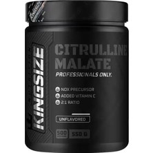 Kingsize Nutrition Citrulline Malate Powder 500 gr Aromasız