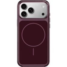 TeknoKapsül iPhone 18 Pro Vizima Magsafe Kapak - Bordo