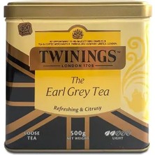 Twinings Earl Grey 500 gr Bergamot Aromalı Teneke Kutuda Kaliteli Dökme Çay