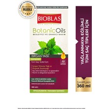 Bioblas Isırgan Otu Yağı Güçlendirici Şampuan 360 ml - Dolgunlaştırıcı, Dökülme Karşıtı, Yağlanma Karşıtı