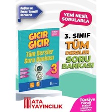 Ata Yayıncılık 3. Sınıf Gıcır Gıcır Tüm Dersler Soru Bankası