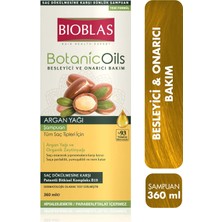 Bioblas Botanic Oils Argan Yağlı Şampuan 360 ml