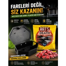 1 Adet Rat's Death Fare Pastası (8X12.5GR) + 1 Adet Plastik Fare Istasyonu Seti - KMRGN-SETURN