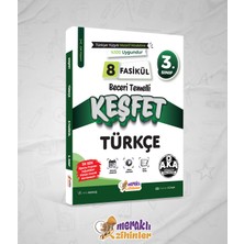 Meraklı Zihinler 3.sınıf Beceri Temelli Türkçe 8 Fasikül (Keşfet)