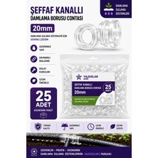 Üredrip 25 Adet 20MM Kanallı Damlama Boru Contası - BHCALT