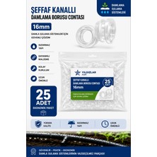Üredrip 25 Adet 16MM Kanallı Damlama Boru Contası - BHCALT