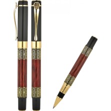 Pileli Store Özel Tasarım Desenli Metal Roller Kalem