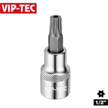 VIP-TEC 1/2 T27 Lokmalı Torx Uç Delikli Kısa