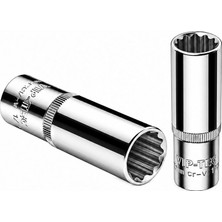 VIP-TEC 1/4 On İki Köşe Yıldız Derin Lokma 4 mm