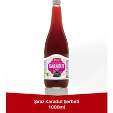 Şiraz Doğal Karadut Şerbeti 1 Litre Cam Şişe