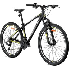 Kron Xc 75 - 27.5  Mtb - 17' - 21 Vites - V.brake - Mat Siyah/bej-Neon Sarı