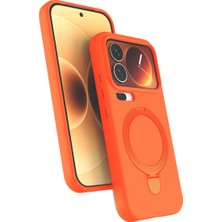 Freedom Storee Xiaomi Mi 17 Pro Regal Magsafe Standlı Kapak - Turuncu