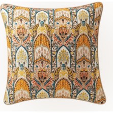 Lidoma Home "green & Mosaic" Etnik Desenli Kırlent Kılıfı - 45X45