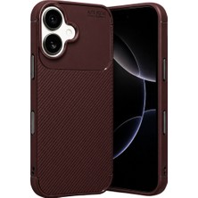 Freedom Storee Apple iPhone 17 Auto Focus Karbon Kapak - Bordo