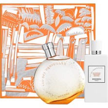 Hermes Eau Des Merveilles Edt 100 ml + Body Lotion 80 ml Kadın Parfüm Seti