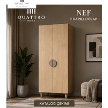 Quattro Home Nef 2 Kapaklı Dolap