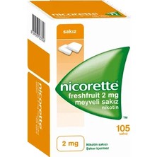 Nicarette 2mg 105 Adet Meyve Aromalı Sakız