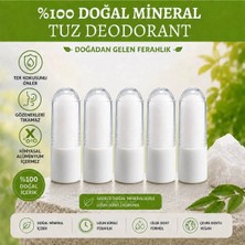 Doğal Kristal Tuz Içeren Roll-On Stick 60GR (Tuz Taşı) 5'lü