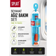 SPLAT Seyahat Seti: Biocalcium Diş Macunu 25 gr ve Ekstra Yumuşak Diş Fırçası ile Ağız Hijyeni