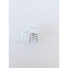 Nets Shop Nets DNE-KJU-C625 Cat.6 Utp Keystone Jack 90° - Toz Kapaklı, Krone Tipi Alet (5 Adet)