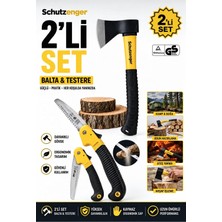SCHUTZENGER 2’li Kamp ve Bahçe Seti – Saplı Balta ve Katlanır Budama Testeresi2’li Kamp ve Bahçe Seti – Saplı Balta ve Katlanır Budama Testeresi