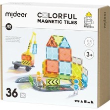 Mideer Magnetic Tiles - Küçük Mimar