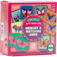 Eeboo Mini Hafıza Oyunu - Butterflies